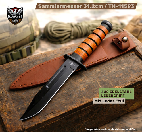 Sammler messer ledergriff - sammler,