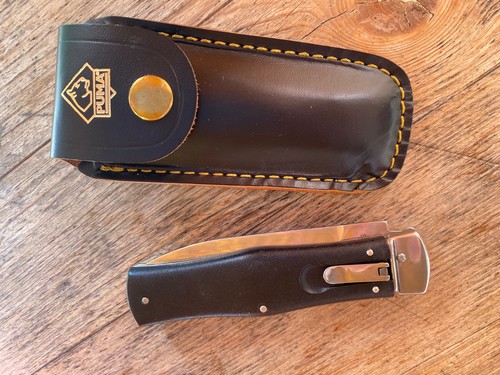 Taschenmesser und puma leder - taschenmesser,