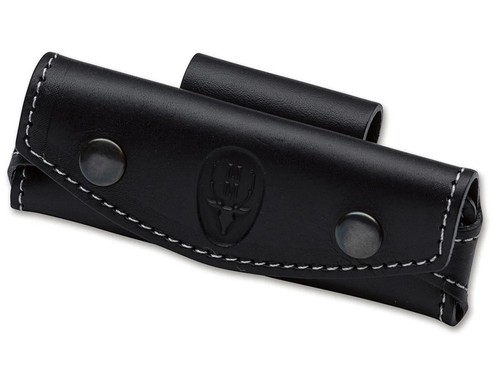 Muela leder etui schwarz - muela, leder-etui