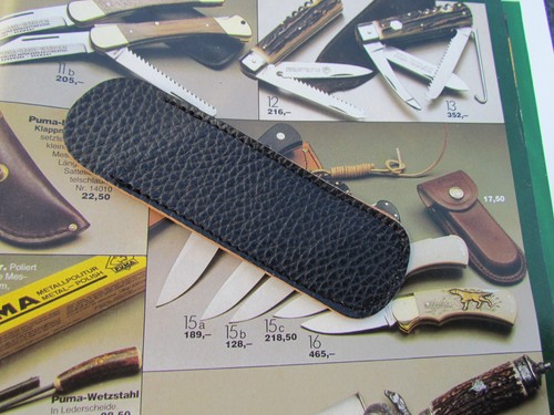 Etui stecketui echt leder - etui,