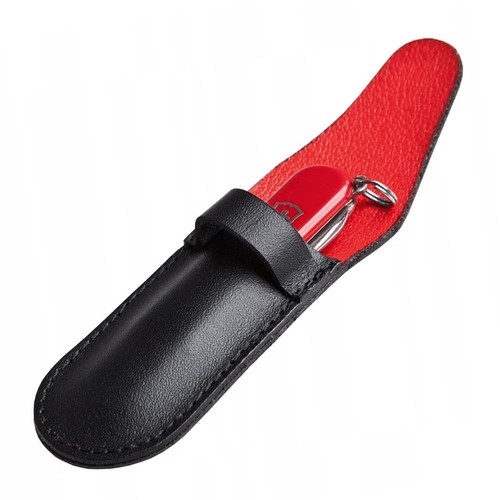 Victorinox leder etui schwarz - leder-etui,